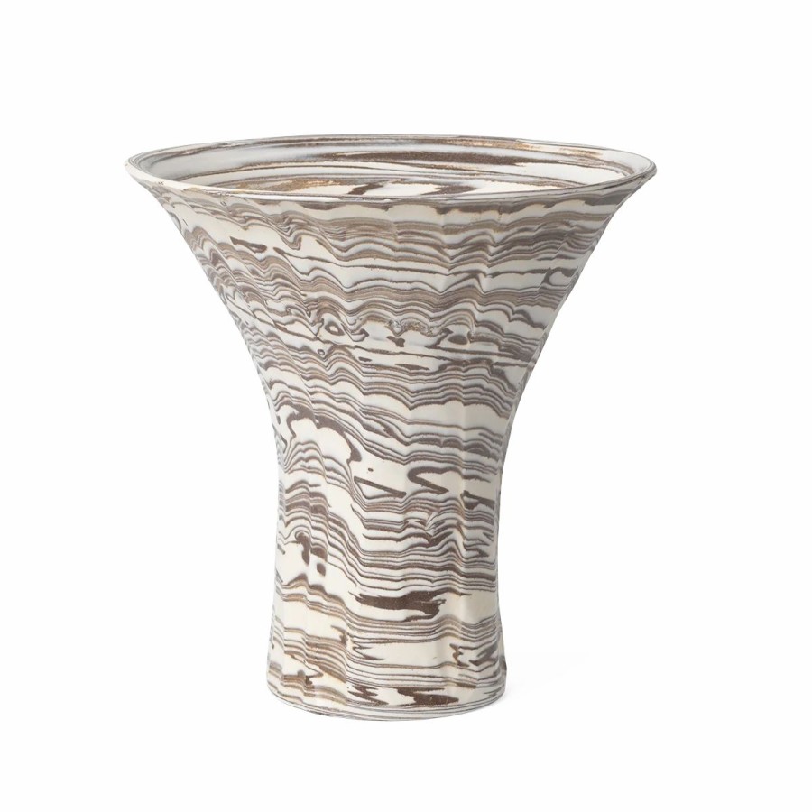 ferm LIVING Ferm Living - Blend Vase - Large - Natural Vases, Planters & Pots