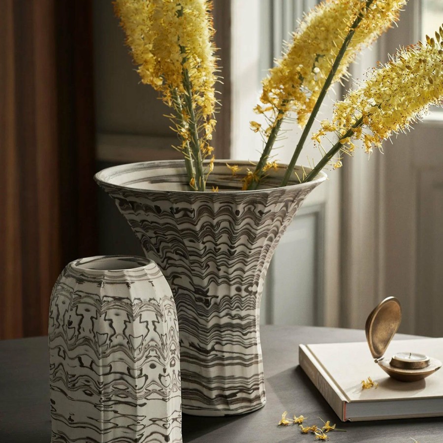 ferm LIVING Ferm Living - Blend Vase - Large - Natural Vases, Planters & Pots