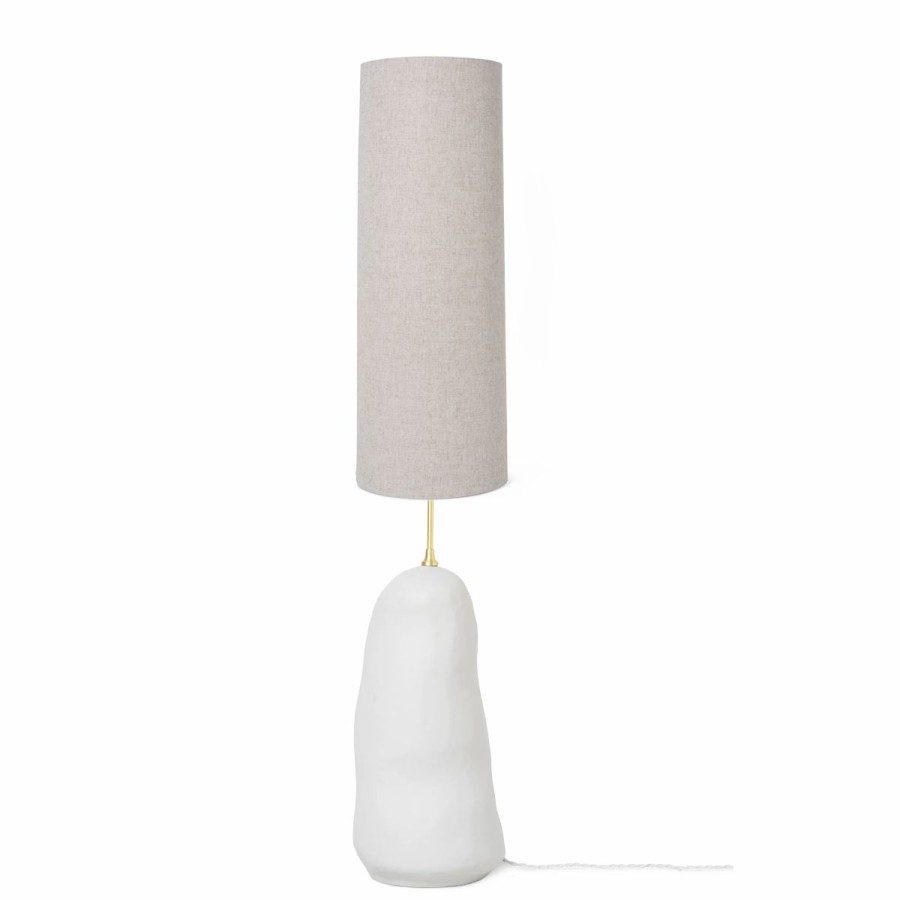 ferm LIVING Ferm Living - Hebe Lamp Base & Shade - Large - Off White Lamps & Lighting