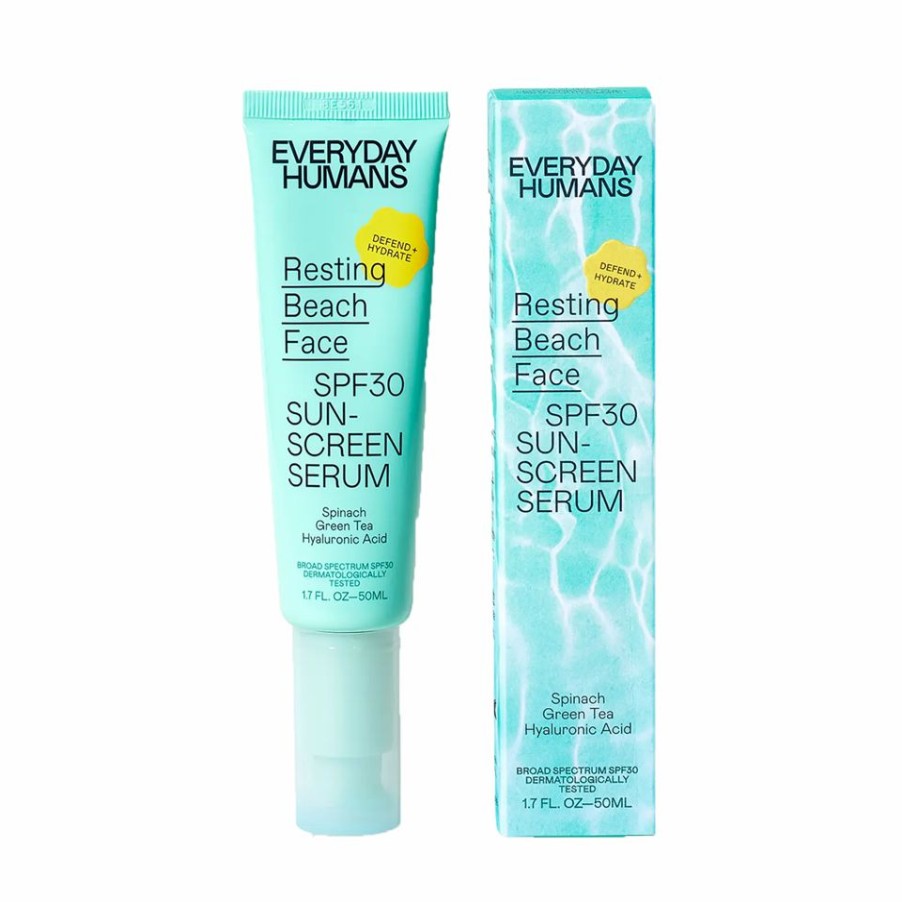 Everyday Humans Everyday Humans - Resting Beach Face Spf30 - Sunscreen Serum 50Ml Travel Accessories