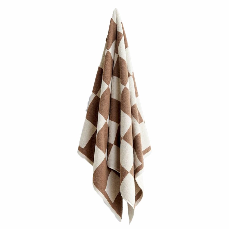 HAY Hay - Cotton Bath Towel In Cappuccino Travel Accessories