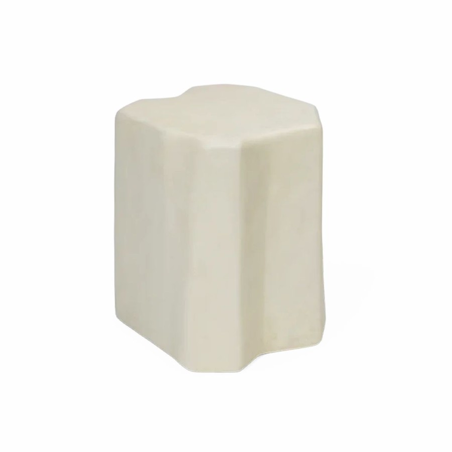 ferm LIVING Ferm Living - Staffa Stool - Ivory Furniture