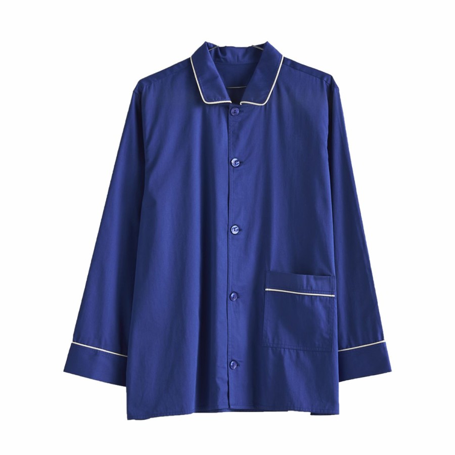 HAY Hay - Outline Pyjama - Long Sleeve Shirt - Vivid Blue Fashion & Accessories