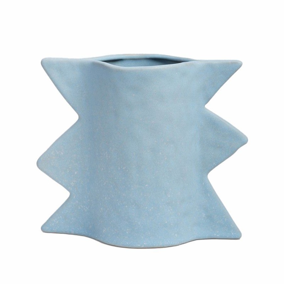 &Klevering &Klevering - Vase Slice - Blue Coffee Table