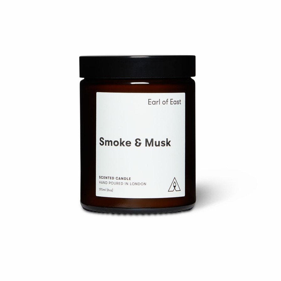 Earl of East Earl Of East - Smoke & Musk - Soy Wax Candle - 170Ml [6Oz] Candles