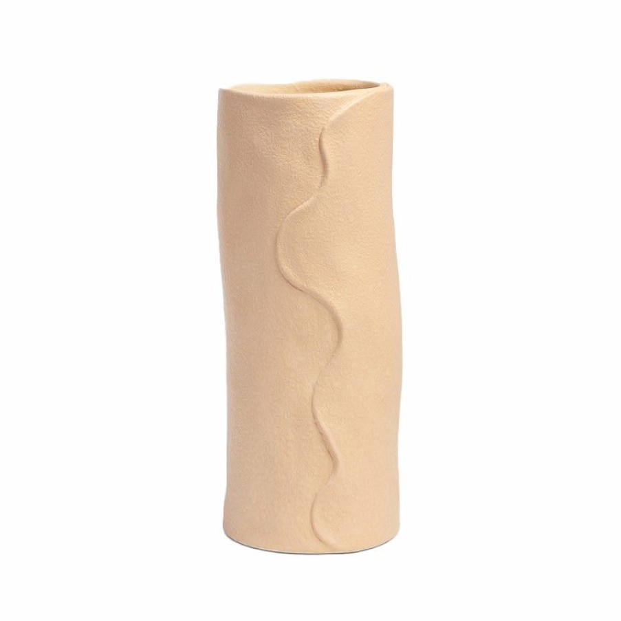 &Klevering &Klevering - Vase Slice - Nude Vases, Planters & Pots