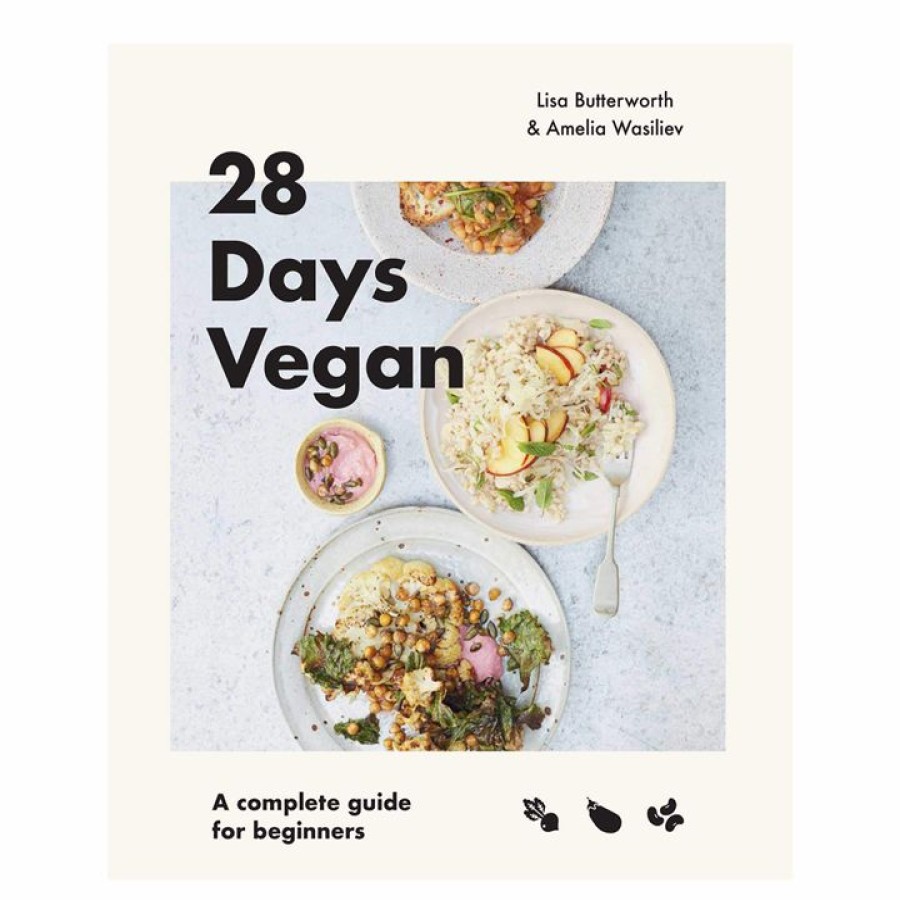 Smith Street Books 28 Days Vegan - Lisa Butterworth & Amelia Wasiliev Books & Magazines