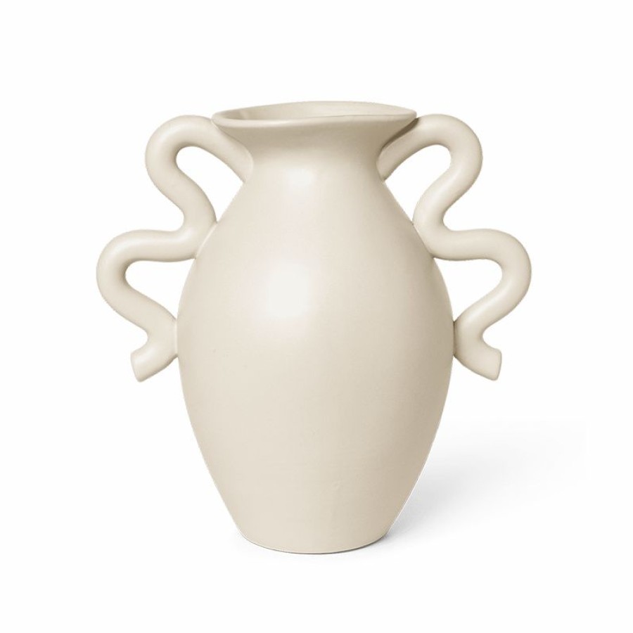 ferm LIVING Ferm Living - Verso Table Vase - Cream Home Decor