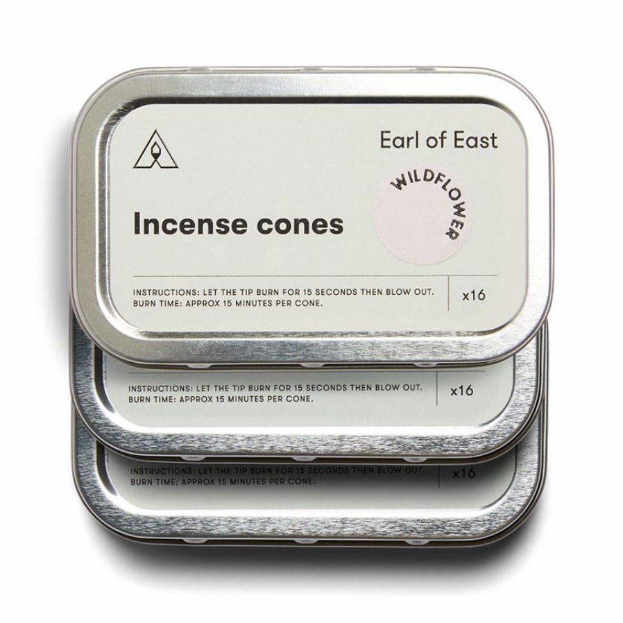 Earl of East Earl Of East - Pack Of 3 - Incense Cones - Wildflower Incense